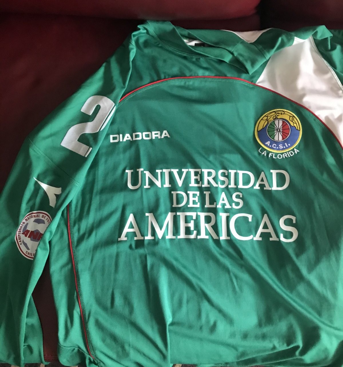 Foto real camiseta Audax Italiano 2007