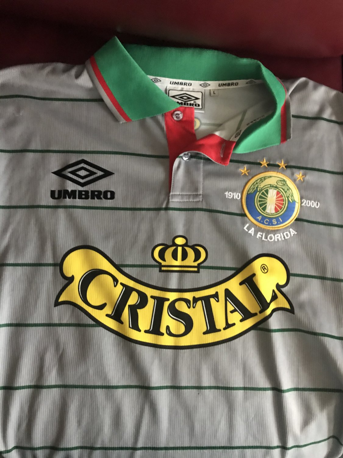 Foto real camiseta Audax Italiano 2000