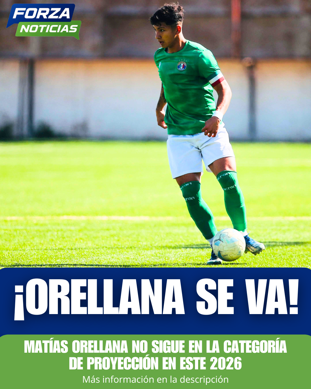 Matías Orellana deja Audax Italiano y continuará su carrera en Cobreloa