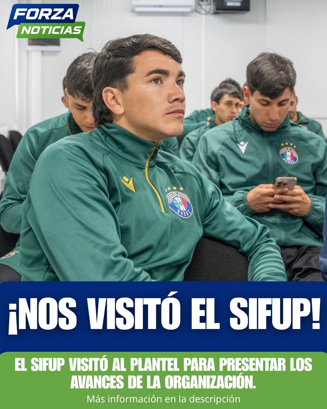 SIFUP VISITÓ LAS INSTALACIONES DE AUDAX ITALIANO Y PRESENTÓ NUEVOS BENEFICIOS AL PLANTEL