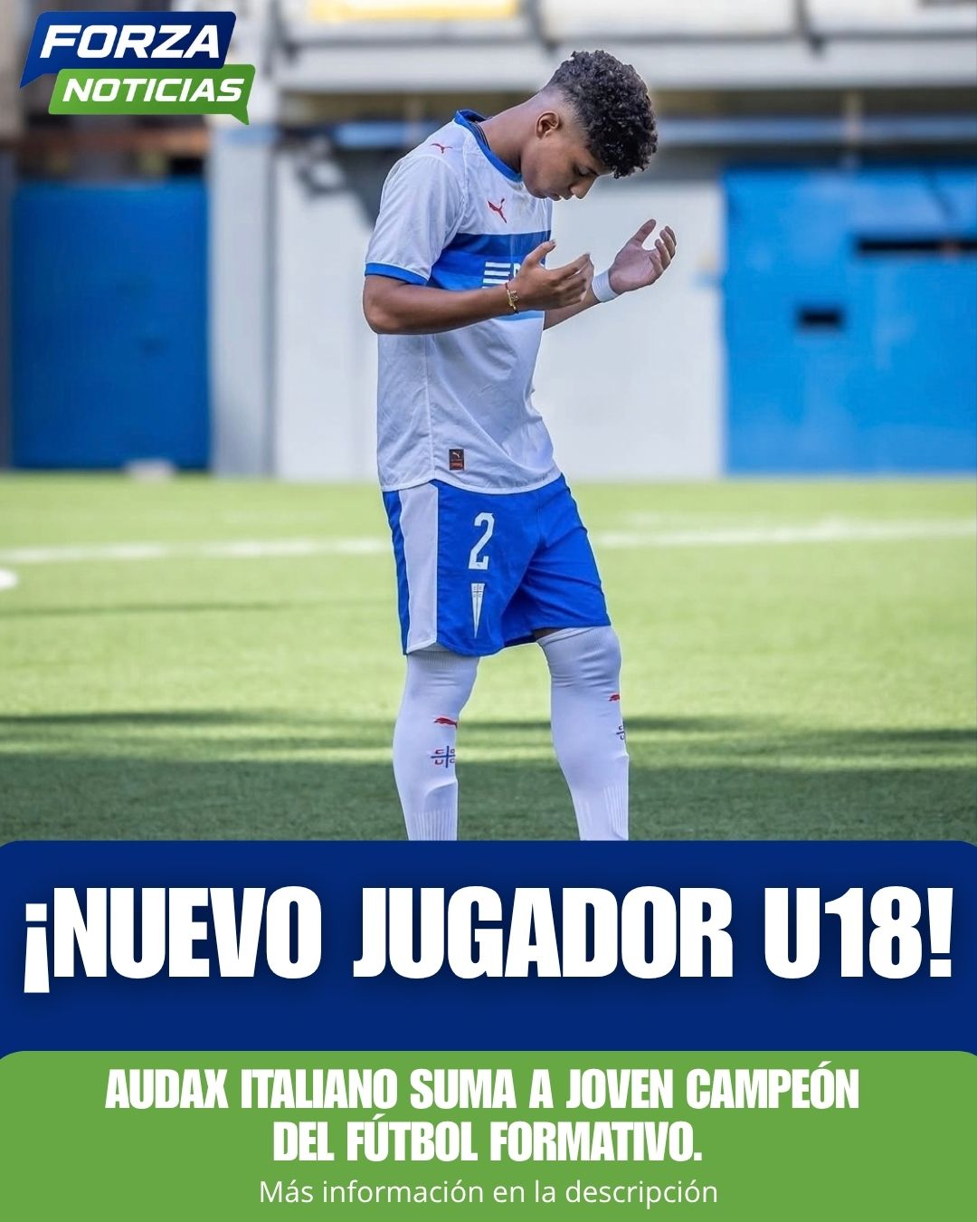De la UC al Tano: Audax Italiano suma a joven campeón del fútbol formativo
