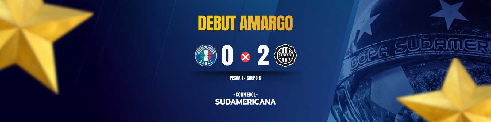 Fecha 1 - Sudamericana